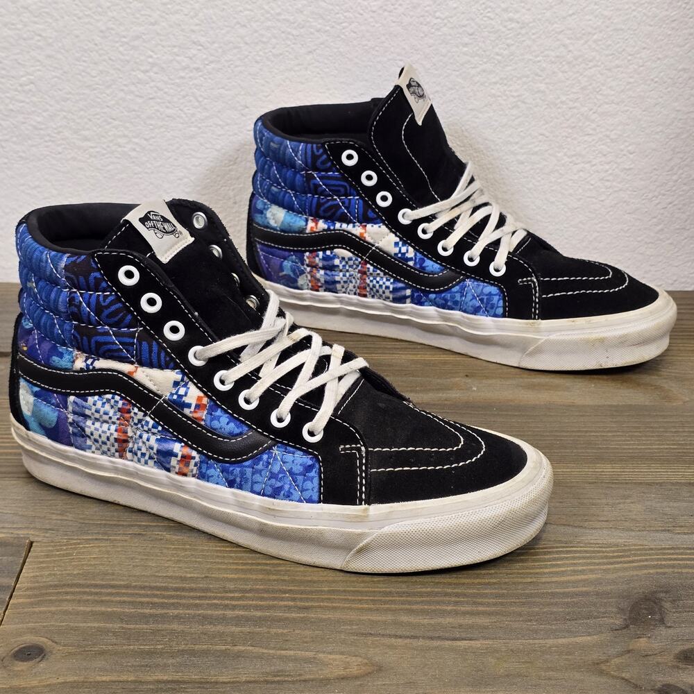 Vans - Sk8-Hi 38 DX PW Spongebob SquarePants- Sandy Liang Patchwork- Men's 10
